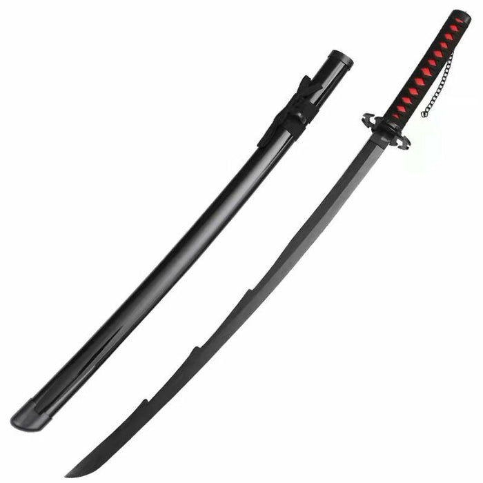 41" Wooden Bleach Ichigo Bankai Samurai Sword Katana Cosplay Costume Blade Gift