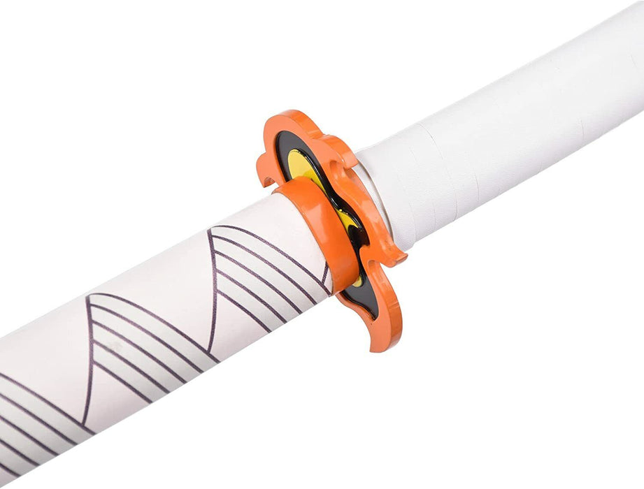 41" Metal Demon Slayer Rengoku Kyoujurou Samurai Sword Katana Series Anime