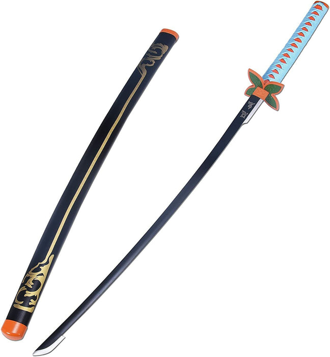 41" Metal Demon Slayer Kochou Shinobu Samurai Sword Katana Series Anime