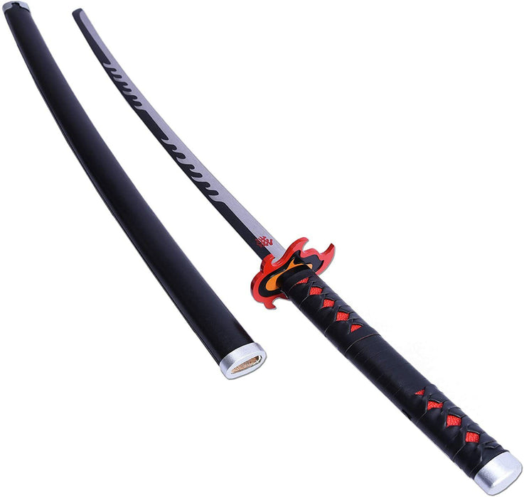 41" Metal Demon Slayer Kagura Tanjiro Final Ver Samurai Sword Katana Series Anime