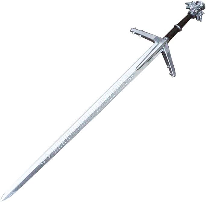 Fantasy The Witcher Foam Swords for Aerondight Sword High Density Medieval Sword for Cosplay and Collection for Xmas Halloween Gitf