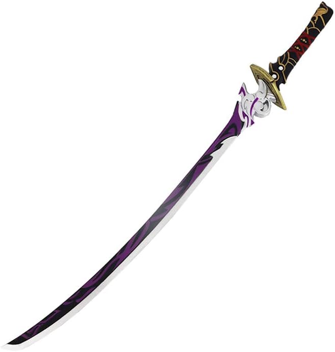 Fantasy Game Genshin Impact Amenoma Kageuchi Cosplay Foam Sword Scepter Blade Weapon Costume Kids Friendly