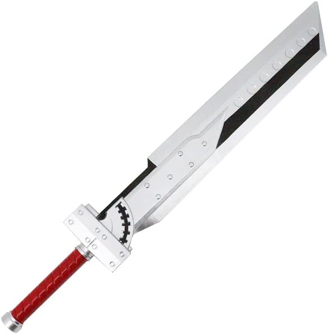 Final Fantasy Cloud's Fusion Foam Sword, Anime Cosplay Sword, Buster Sword, PU Foam Zweihander Broad Sword