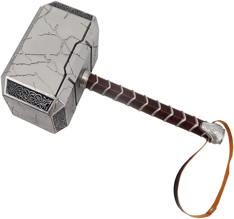 Halloween Thor Foam Hammer Props Costume Weapon for Cosplay Gift