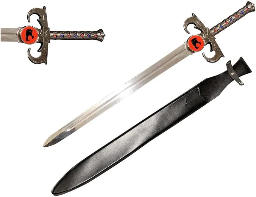 The Sword of Omens The Deluxe Thundercat The Lion Replica Blade w/Leather Sheath Weapon