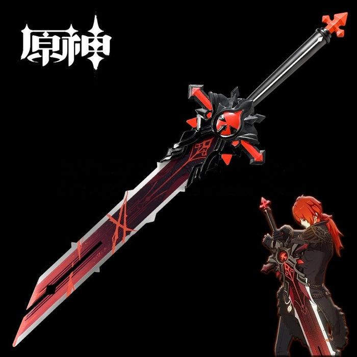 Genshin Impact Wolf's Gravestone Weaspon Sword Prop Equipment Sword