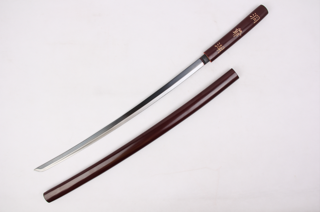 Gintama Sakata Gintoki's Carbon Steel Metal sword with scabbard, original anime version of Inroumaru, from Lake Toya.