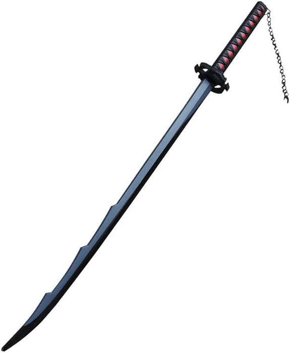 42” Tensa Zangetsu Fantasy Anime Japanese Ninja Cosplay Costume Foam Samurai Sword Kurosaki Ichigo Sword Katana Blade Halloween Weapon