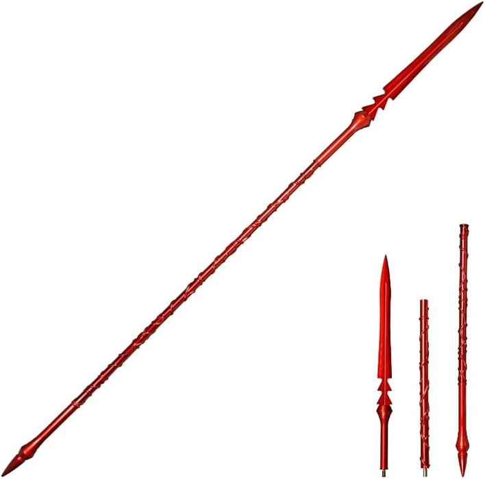 Fantasy Foam Sword Cosplay Costume Foam Weapon for FGO Lancer Scathach CuChulainn Gae Bolg/Scathach Spear ，1:1 Foam Making Game-Playing Props, Use for Cosplay and Collection，2Versions.