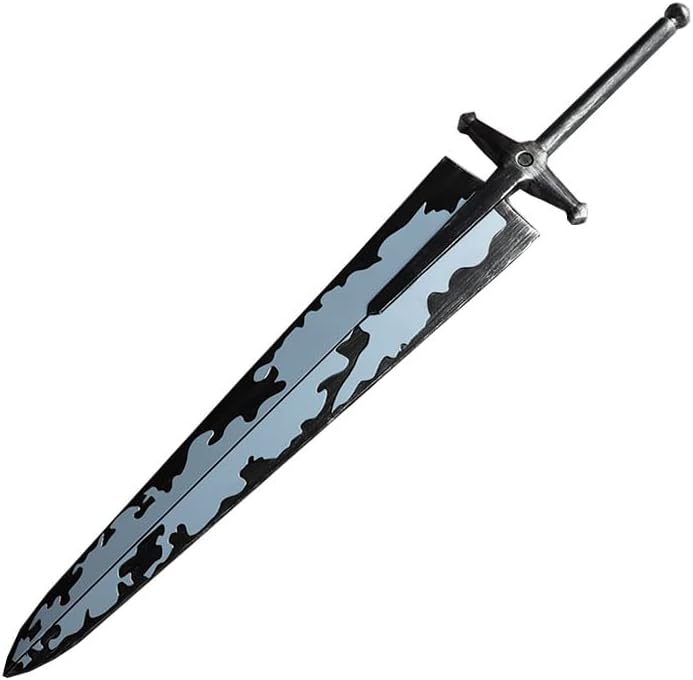 56.5” Fantasy Asta's Foam Sword Cosplay Weapon Sword for Black and Clover Role Playing Cosplay Costume FoamSword for Hallowen and Xmas Gift