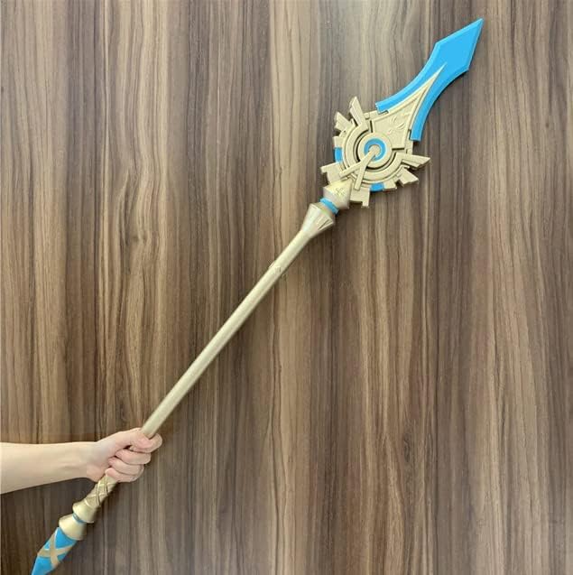 Fantasy Game Genshin Impact Skyward Spine Cosplay Foam Sword Scepter Blade Weapon Costume Kids Friendly