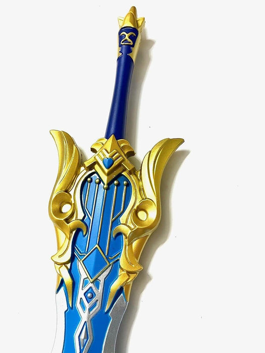 Fantasy Game Genshin Impact Song of Broken Pines Cosplay Foam Sword Scepter Blade Weapon Costume Kids Friendly