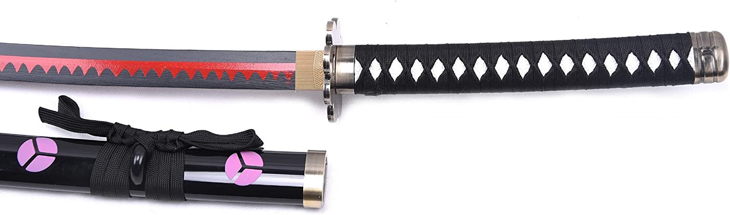 41" one piece Shusui Sword Wooden Bamboo Sword handmade Anime Sword Katana Samurai