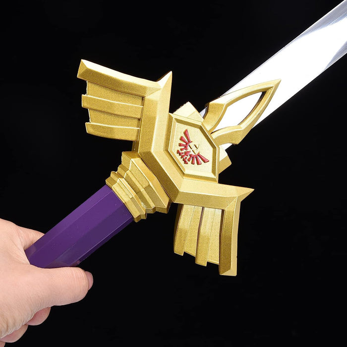 43” Metal Handmade Skyward Master Sword Replica Cosplay Costume Weapon Blade (Blue/Gold) …