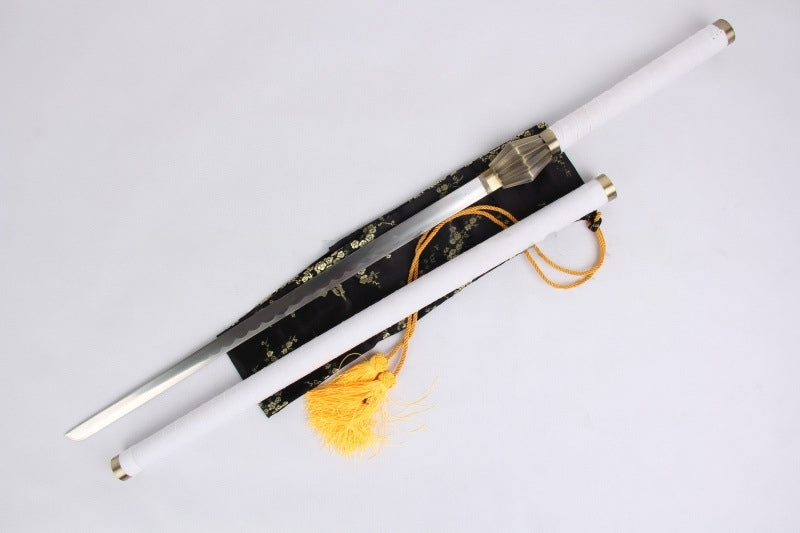 Bleach - Kurosaki Ichigo's Zangetsu Shikai Sword, Soul Reaper Sword, Weapon Sword, COS Anime Prop, Unsharpened